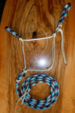 Padded halter and lead set, Beige with "Apache Dream" padding/lead