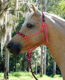 Pre made-Padded Halter and lead set pink "Desert Rose" Large Pony