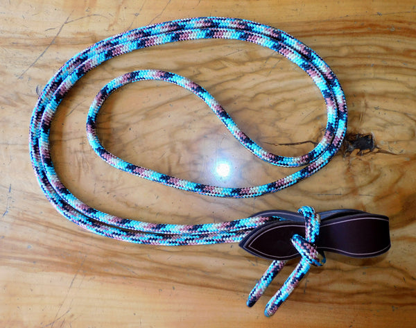 Slobber strap loop reins 10ft you choose colour