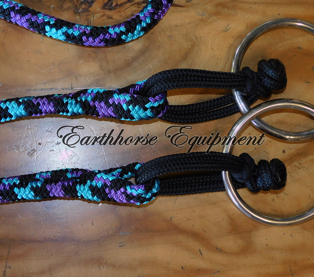 Reins with Rope connectors, choose your length and colour – Earthhorse ...