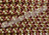 Standard halter and lead set light brown/beige zig zag.