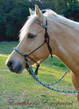 Pre made-Base model sliding chin riding halter and reins set large pony