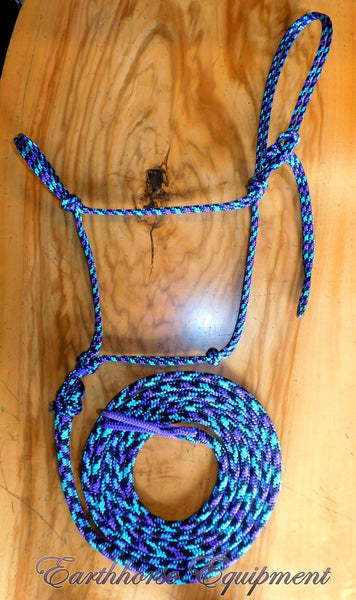 PRE ORDER! Standard halter and 12ft lead set "Northern Lights"