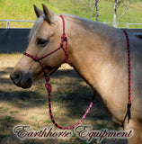 Pre made-Standard Halter and lead set "Desert Rose" large pony