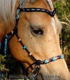 Turks head cheeks accents for halters and riding halters