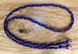Plaited loop reins